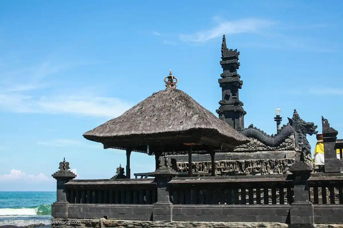 巴厘岛海神庙景观