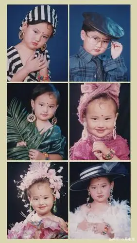 看了郑爽的童年照,你就知道什么叫做从小美到大