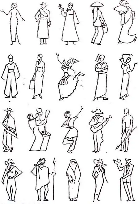 人物简笔画的画法