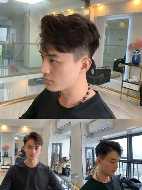 男生发型撩妹必备的纹理烫发型60