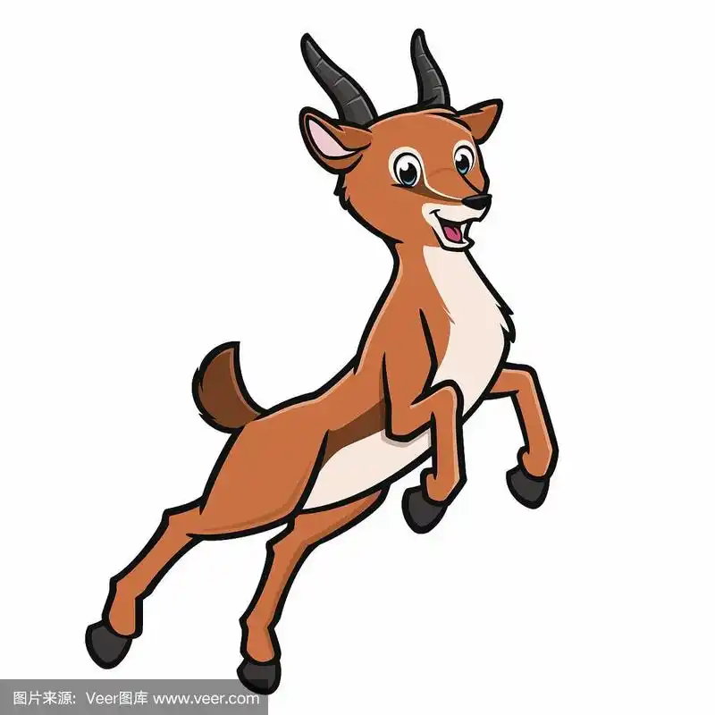 卡通瞪羚