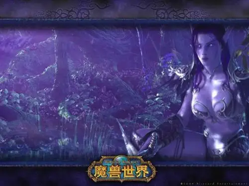 暗夜精灵和血精灵能交流吗 就像方言和普通话