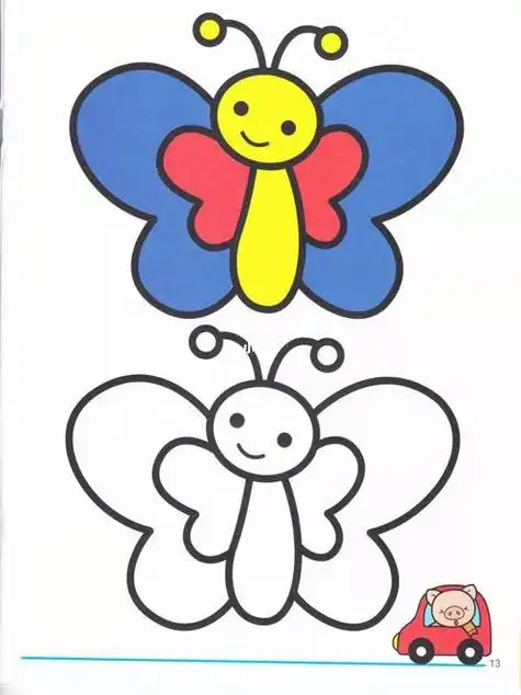 涂色画图片大全幼儿园 涂色画图片大全幼儿园小班