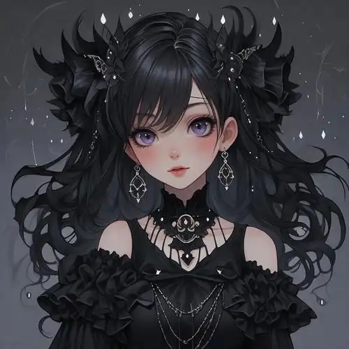 十二星座黑化头像女👑