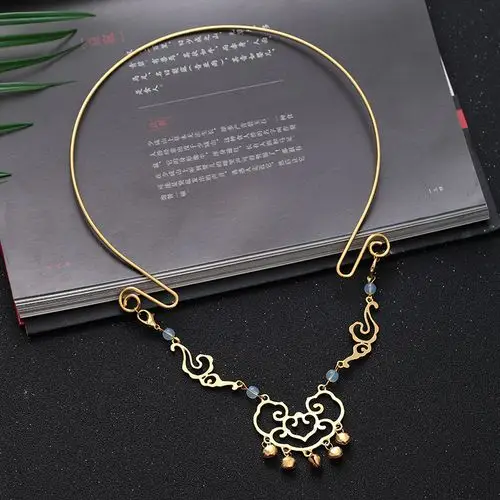 璎珞项圈明制汉服配饰项链流苏吊坠古装首饰项坠