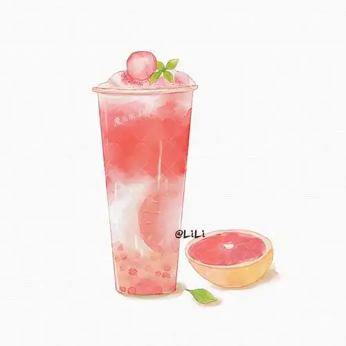 手绘奶茶|插画|创作习作|半白的画 - 原创作品 - 站酷 (zcool)