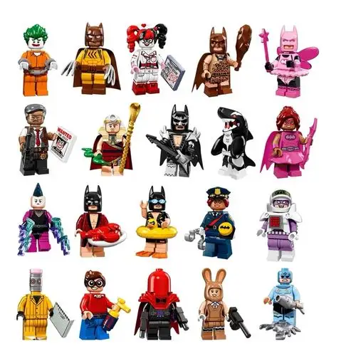 一折新品乐高蝙蝠侠_乐高绝版稀有人仔抽抽乐71017蝙蝠侠大电影全套20