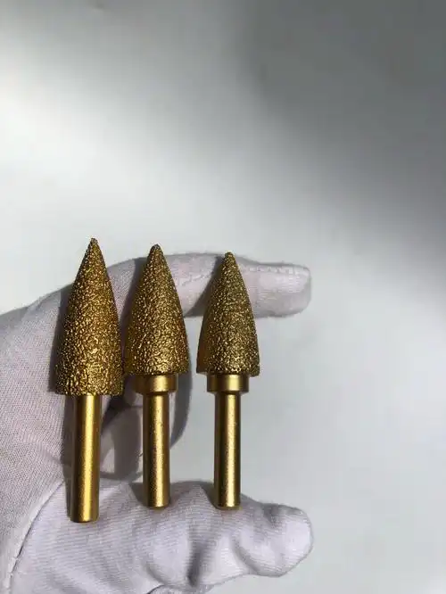 金刚石磨头 电镀钎焊均可定做及生产 打磨抛光石材玻璃铸铁等