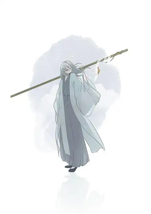 逍遥游人物古风插画意境水墨