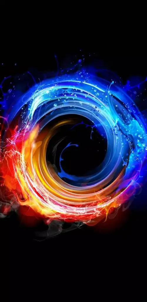 暗黑风格的微信聊天壁纸