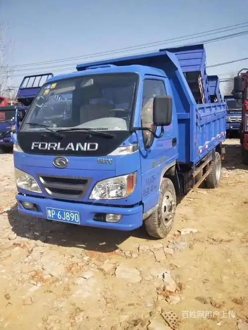 转让2台国四时代金刚小蓝牌自卸车