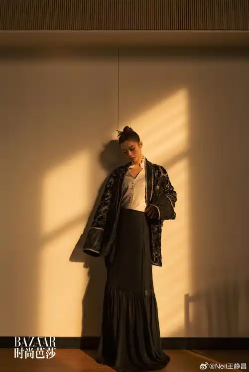 陈丽君李云霄双人大片##时尚芭莎一月刊