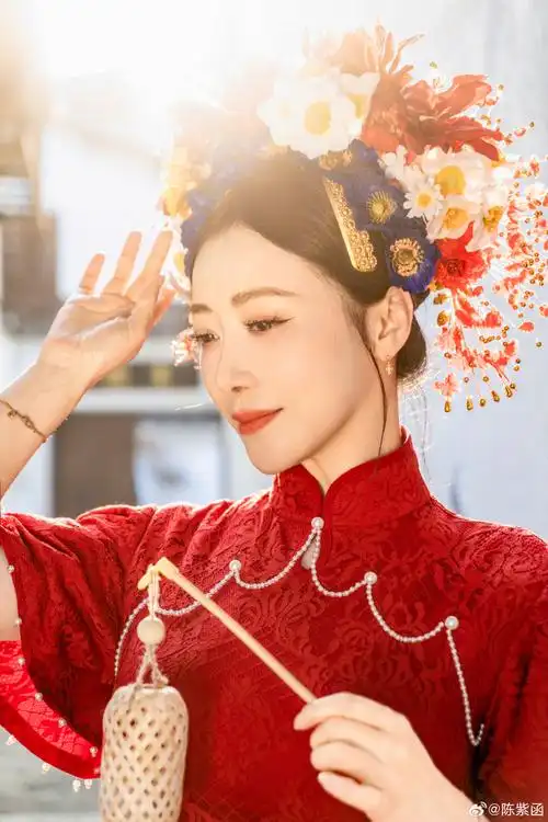 陈紫函簪花围大片##致可爱的你##陈紫函的碎片时光