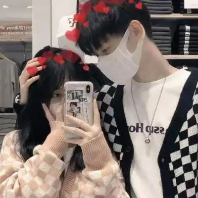 2022情侣头像图片双人甜美一对