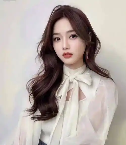 "法式大波浪",氛围感天花板!_刘海_长发_宽度