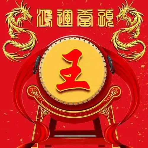 能够喜欢用来做头像非常好看今天给大家带来双龙盘旋鸿运当头姓氏头像