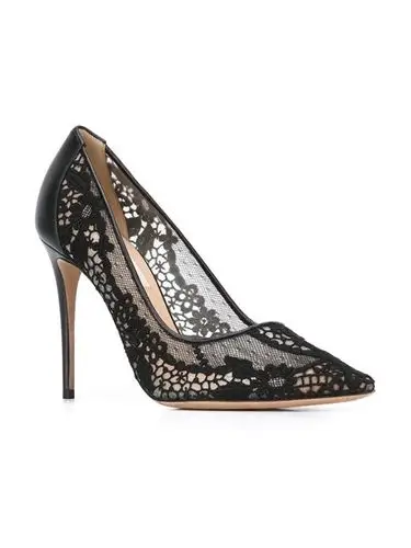 valentino 蕾丝高跟鞋