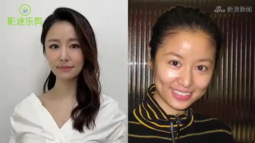 卸妆后"不敢认"的女星,赵薇变脸成黄脸婆婆,戚薇暴露真实五官