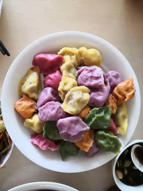 五彩饺子