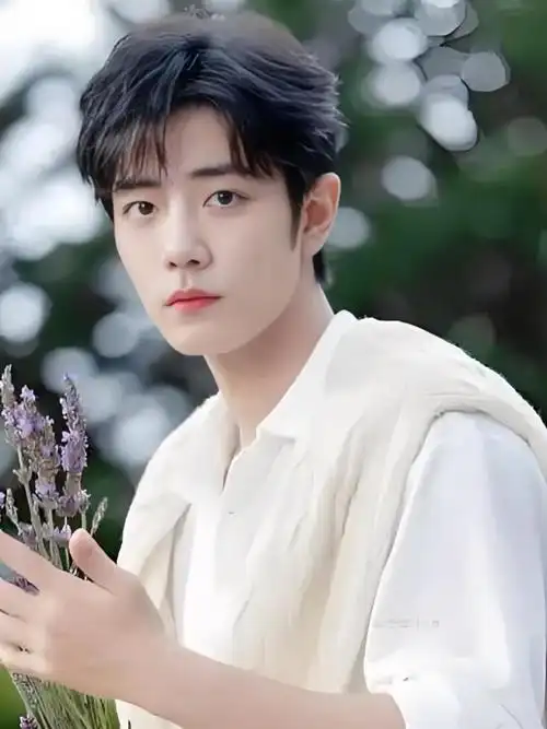 肖战的脸可以用伟大来形容了,美到不可方物!