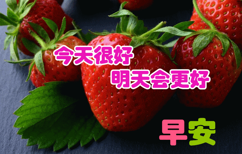 2021早安问候语动态图片微信会闪动的精美祝福早安动图