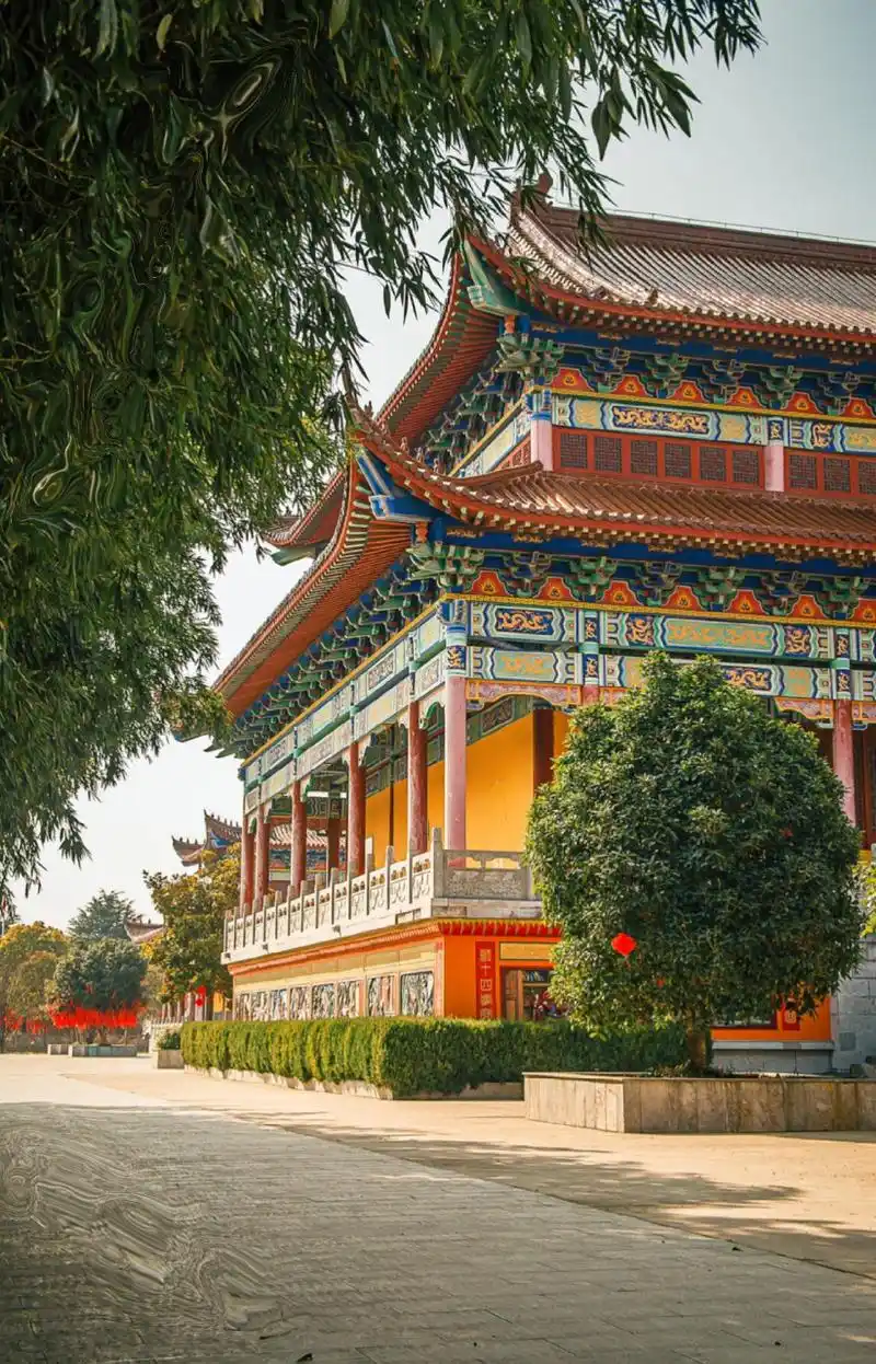 亳州观堂镇观音寺打卡  来到了亳州观堂镇的观音寺,这里是一个宁静而