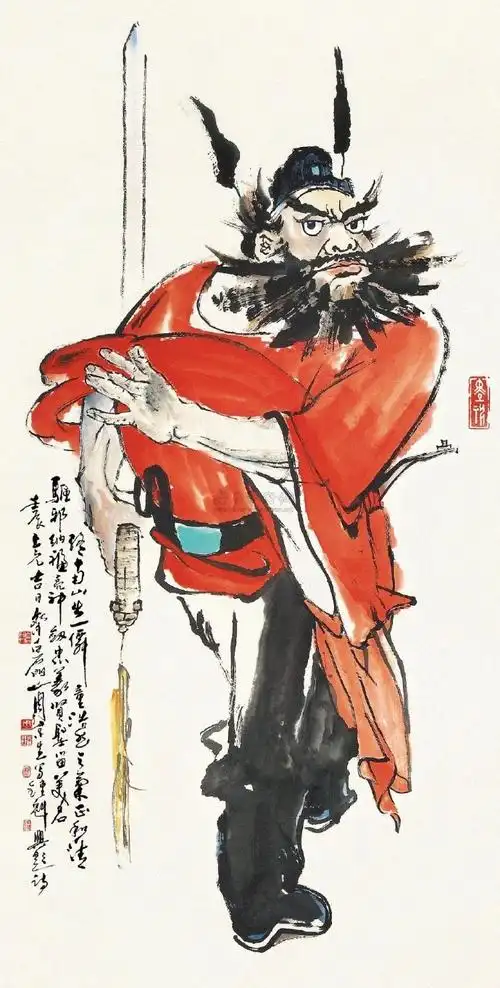 今天是#中元节#鬼节,转走这组钟馗天师,保佑霉运消失,小人退散,逢凶化