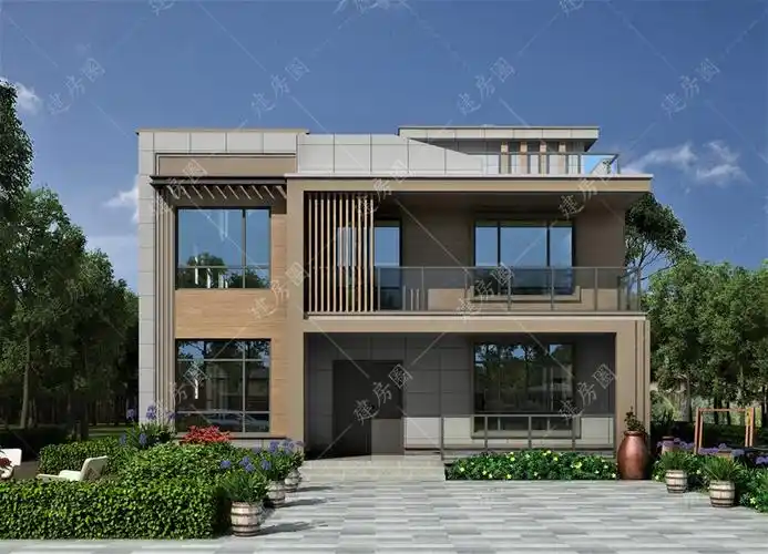 农村房屋建筑图纸设计,10年专业乡村别墅设计,价格优惠-建房圈