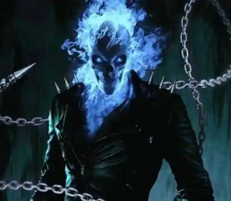 最帅的当属蓝色火焰的恶灵骑士了,头顶的火焰简直帅破天