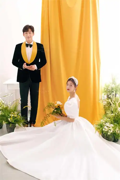 重庆金夫人的婚纱摄影作品《春日童话》