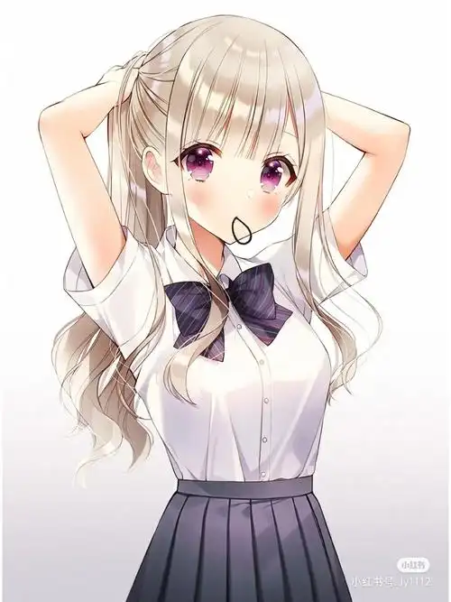 同一色调来一组动漫人物美少女系