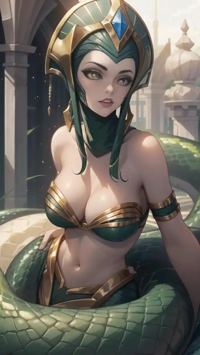 要原图三连后私我,或者加粉丝群.#魔蛇之拥 #英雄联盟蛇女  - 抖音