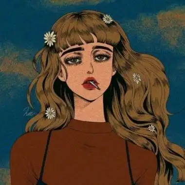 复古动漫头像女个性好看的复古动漫头像女高清图片