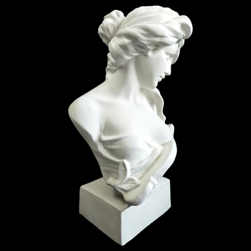 石膏像小琴女素描写生静物模型头像雕塑美术用品教具装饰摆件促销