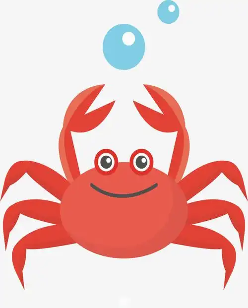 可爱的小螃蟹
