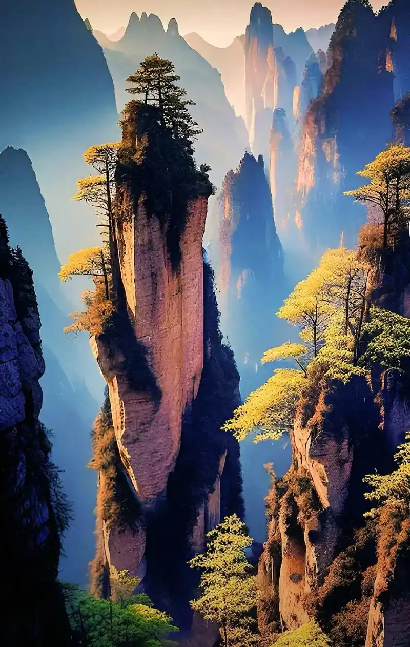 大山深处自然美山清水秀好风光 #希望我的作品给您带来最美的 - 抖音