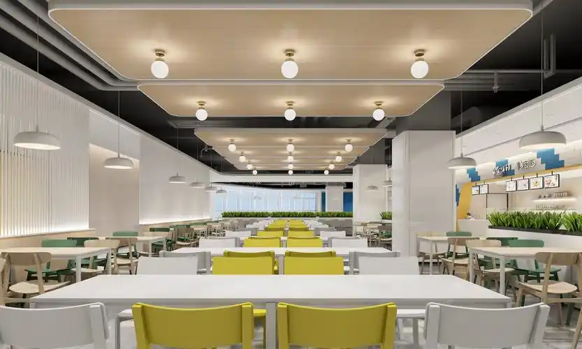 "未来"员工餐厅-浙江爱旭太阳能