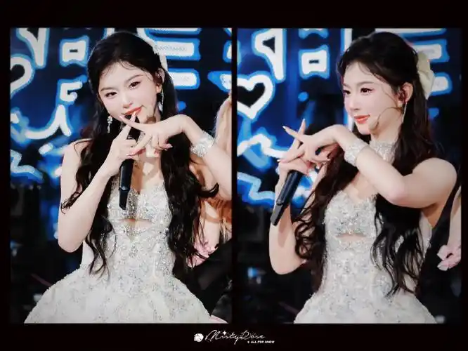 孔雪儿 舞台#7615#the9演唱会微指#070707@孔雪儿毕业快乐