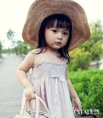 女童短发发型图片打造时尚萌娃