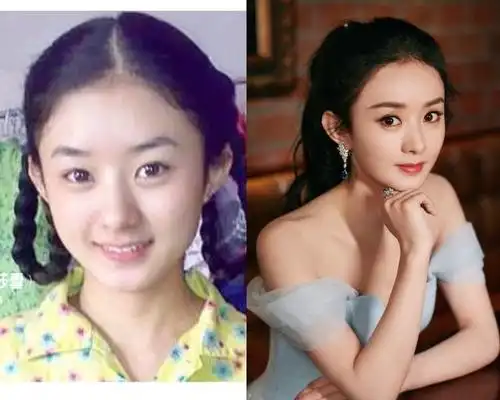 7位当红明星出道前照片迪丽热巴素人时期就超仙邓伦从小帅到大赵丽颖