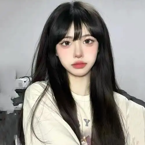 假发女长发黑长直发气质日常少女仿真人发丝2021年时尚新款假发套