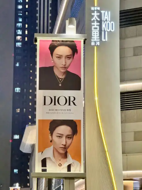 迪奥品牌大使刘雨昕#95记录最新的全球广告地广  (第五支07全球