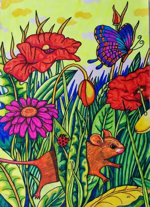 名师堂学校美术班绘画比赛开奖啦! - 美篇