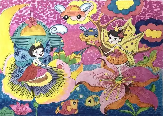 开屏新闻-"彩云杯"中小学生绘画比赛·小学组一等奖获奖作品展示(1)