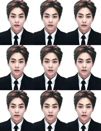 exo 证件照