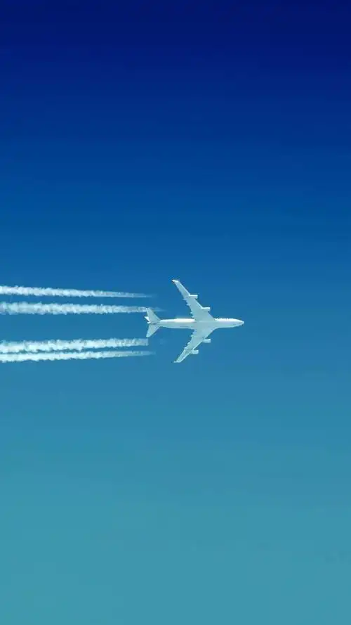 唯美天空飞机写真