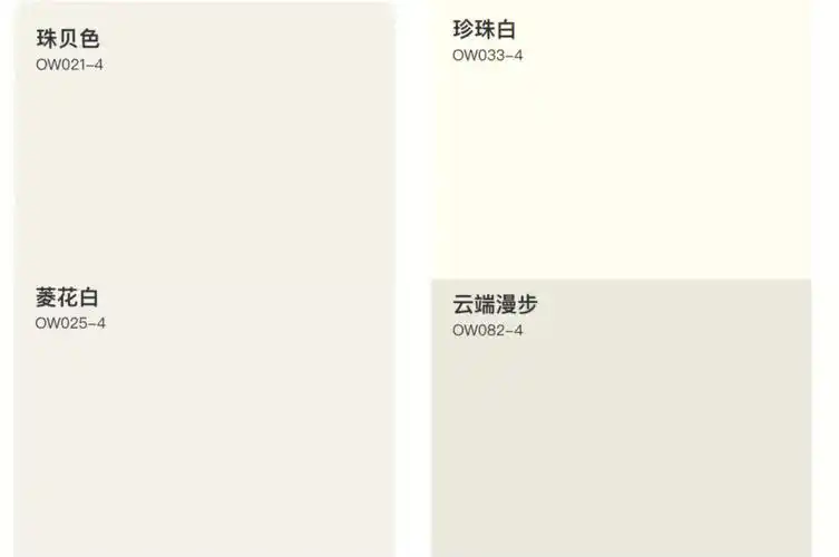 看色卡珍珠白会偏黄一点,住在6楼光线比较一般,怕显得更黄了.