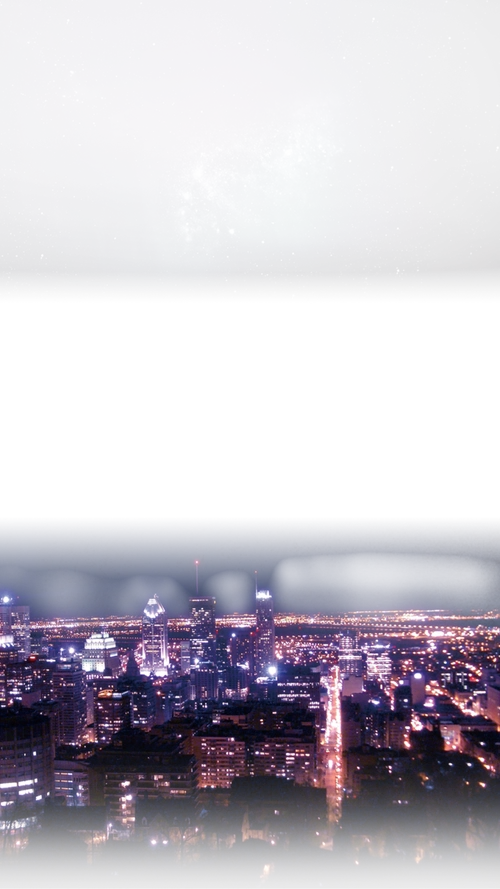 深蓝色简约邀请涵手机海报