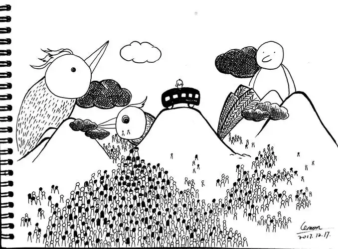 白日梦|插画|插画习作|小夕lemonc - 原创作品 - 站酷 (zcool)