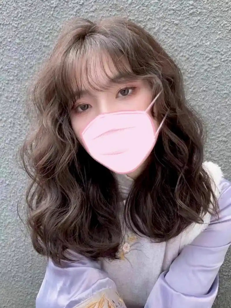 杭州理发店 杭州发型 94超适合圆脸女生 非常显脸小的法式烫发